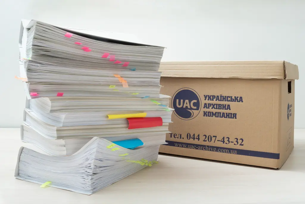 Archival certificate and archival work on company liquidation