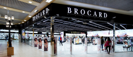 Brocard chain of stores and central office.